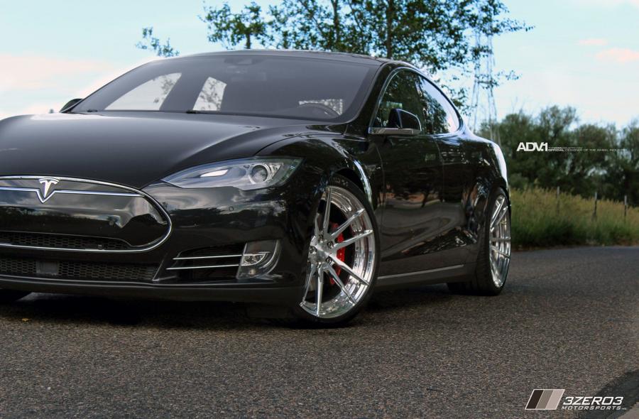 Tesla Model S by 3Zero3 Motorsports on ADV.1 Wheels (ADV5.2 M.V2) '2017